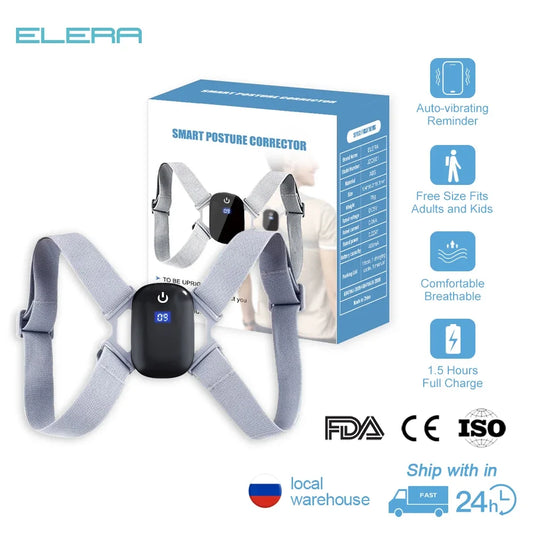 Smart Posture Corrector Wearable with Real-Time Alerts to Stop Slouching & Hunchback