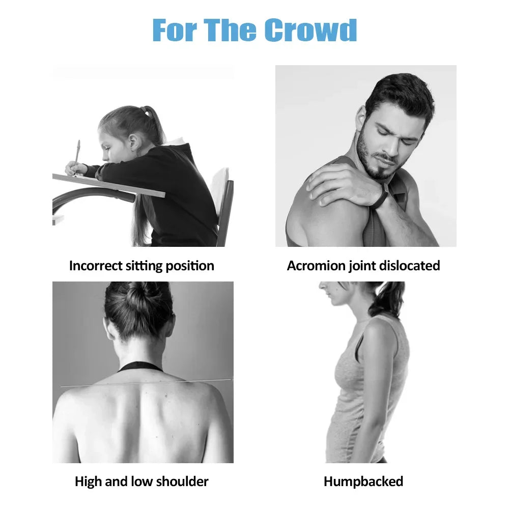 Smart Posture Corrector Wearable with Real-Time Alerts to Stop Slouching & Hunchback