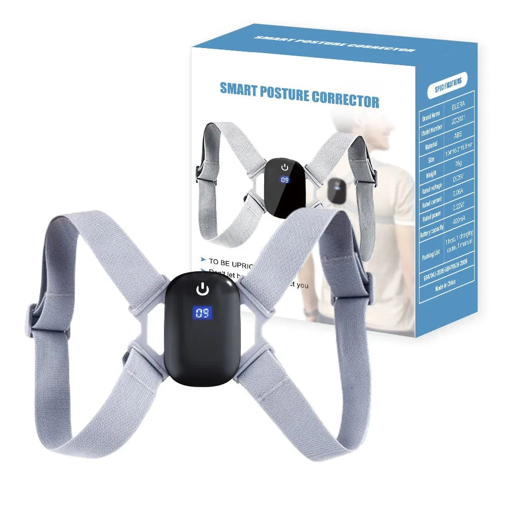 Smart Posture Corrector Wearable with Real-Time Alerts to Stop Slouching & Hunchback